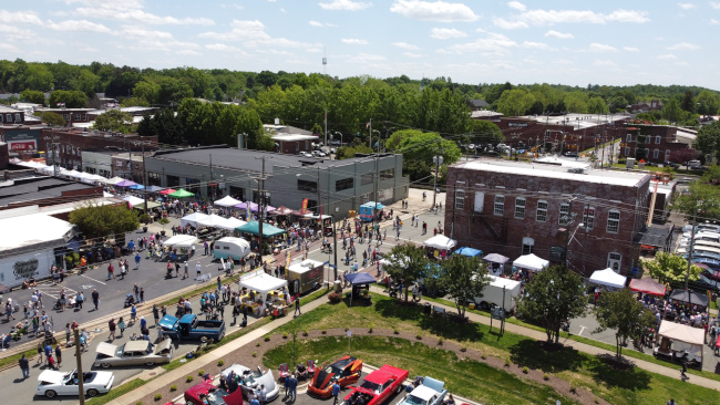 photo of previous year Mebane Dogwood Festival